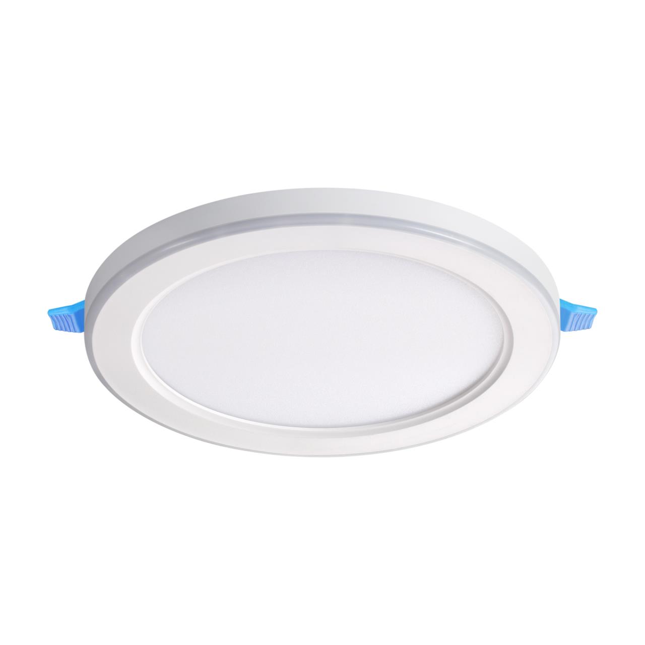 Novotech 359020 SPOT NT23 белый Светильник встраиваемый светодиодный (три сценария работы) IP20 LED 3000К 12W+4W 100-265V 1120Лм SPAN