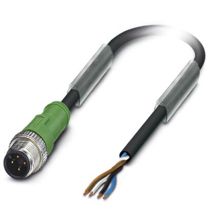 Phoenix Contact SAC-4P-M12MS/10,0-PVC Кабель для датчика / исполнительного элемента
