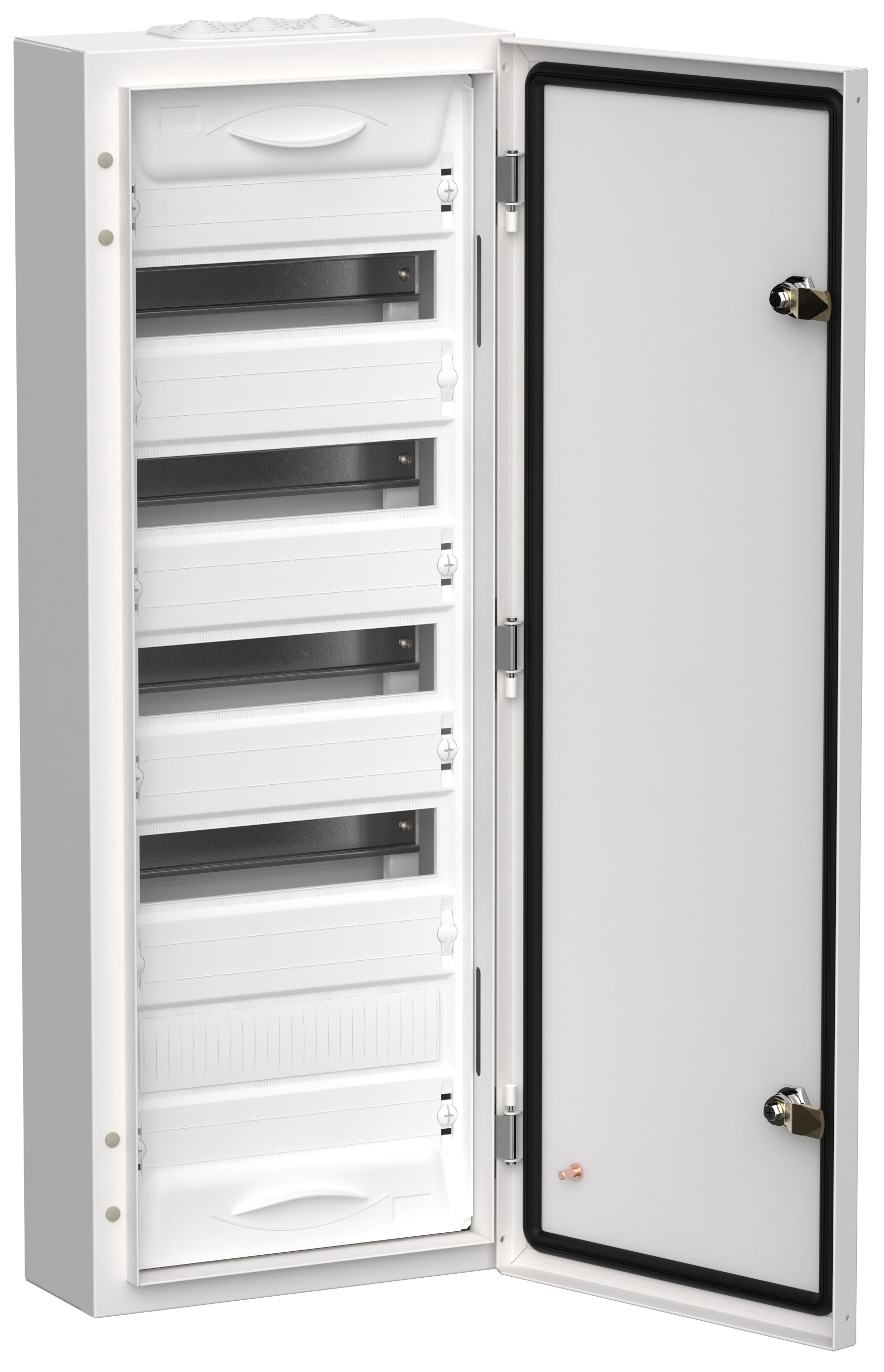 IEK TITAN 5 Корпус мет. ЩРн-60 (1х60) 835х310х140 IP54 бел