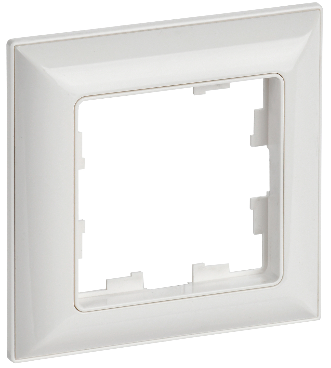 IEK BRITE DECOR Белый 3D-форма Рамка 1-м РУ-1-Бр