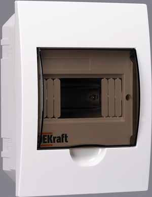Dekraft Корпус пластиковый встраиваемый 6 мод. IP41 ЩРВ-П-6