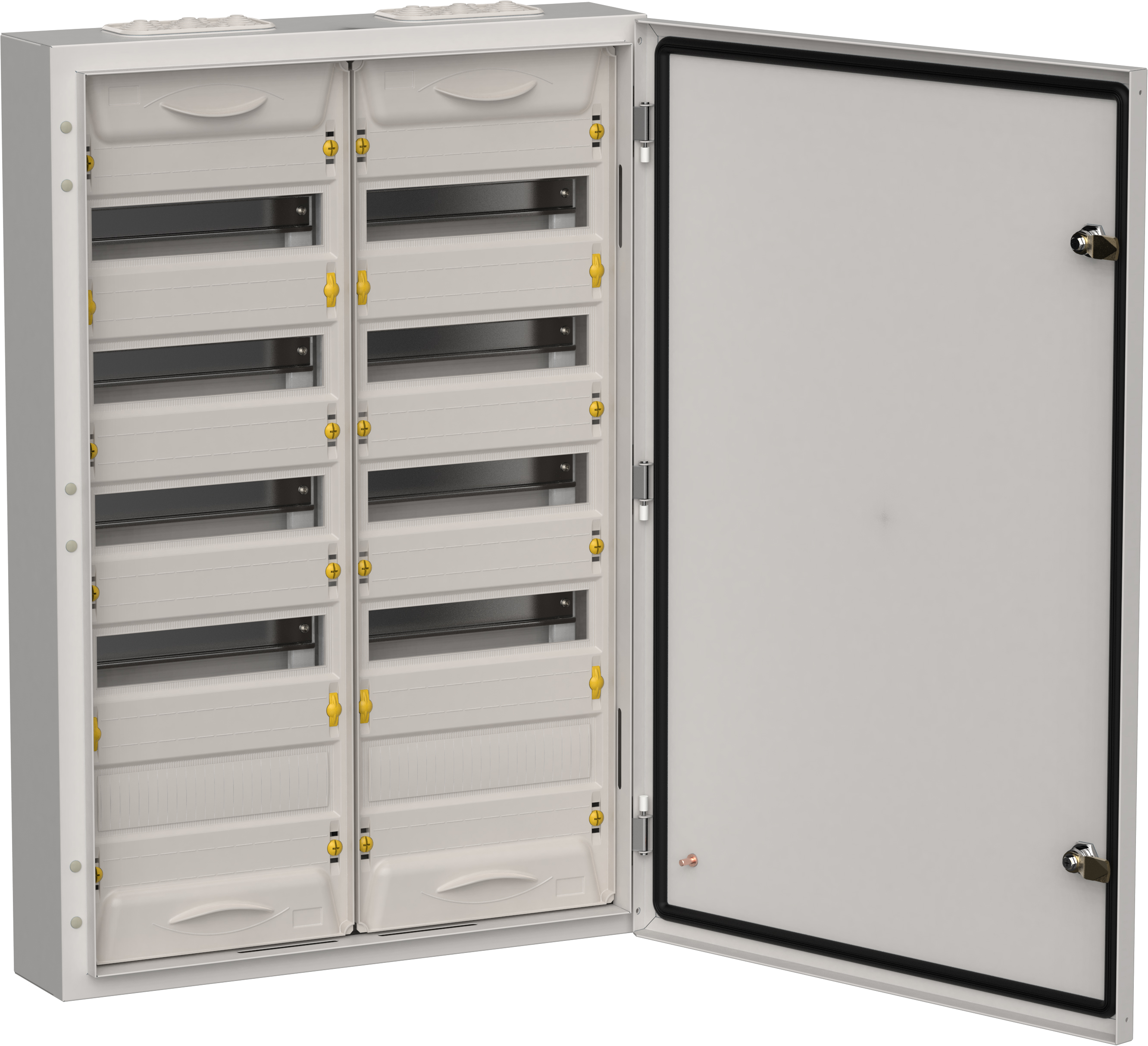 IEK TITAN 5 Корпус мет. ЩРн-120 (2х60) 835х570х140 IP54 сер
