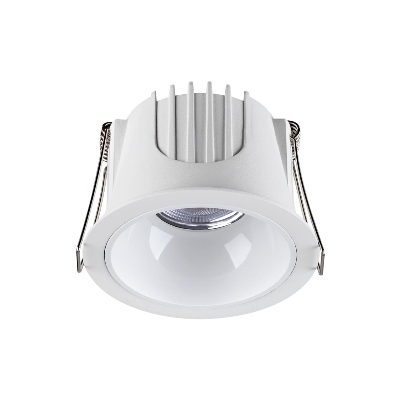 Novotech 358690 SPOT NT21 207 белый Светильник встраиваемый светодиодный IP20 LED 4000К 10W 100-265V KNOF