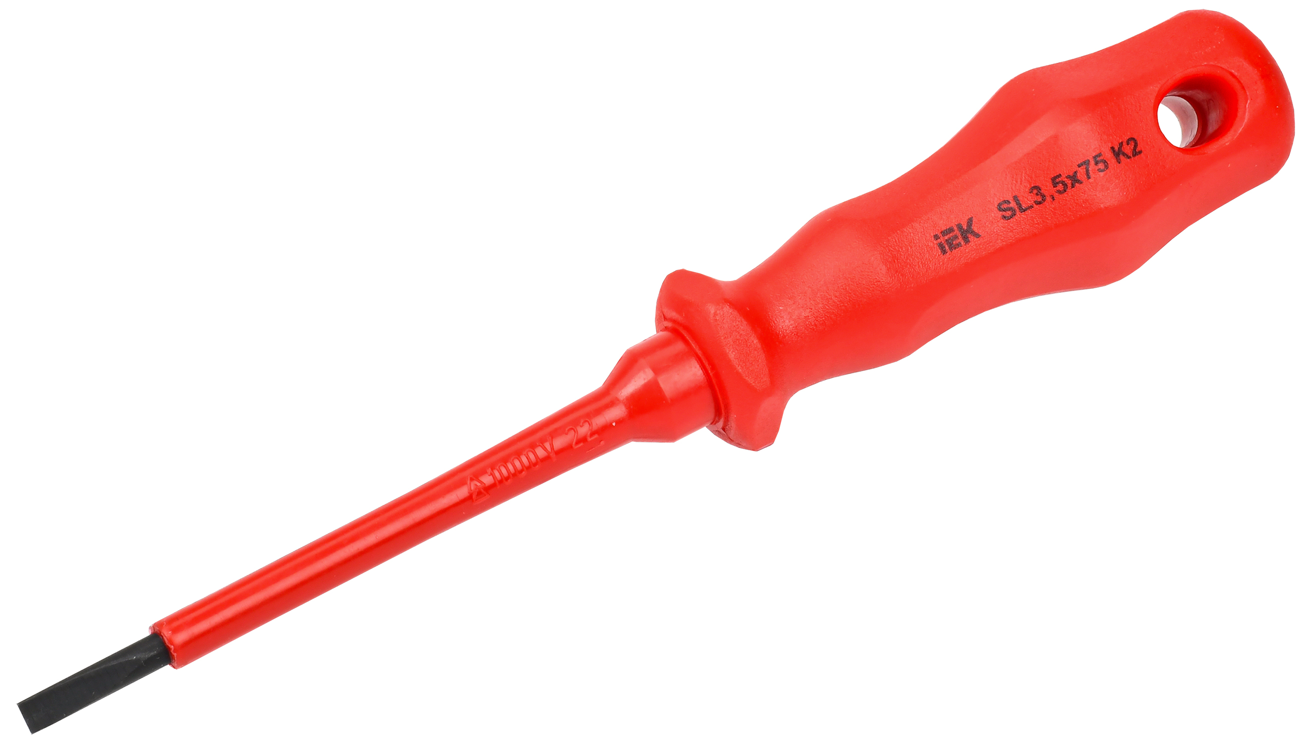 IEK ARMA2L 3 Отвертка диэлектрическая SL3,5х75 K2