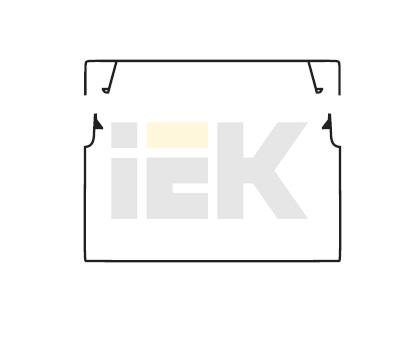 IEK ELECOR Кабель-канал 100х40 (1шт.= 2 м.)