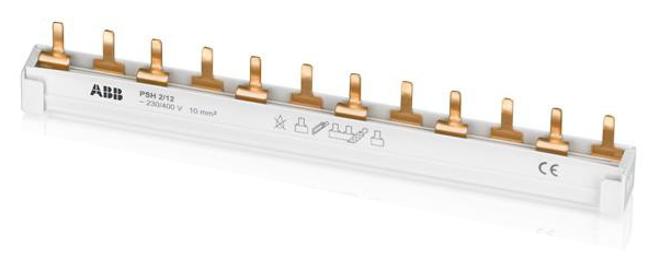 ABB DIY PSH2/12 Шина 2Ф. к.h 12мод.