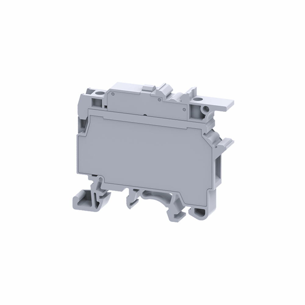 КЭАЗ Клемма для предохранителей с индикатором винтовая OptiClip CF-4-HESILED-60V-(5x20)-6,3A-(0,2-6)-серый