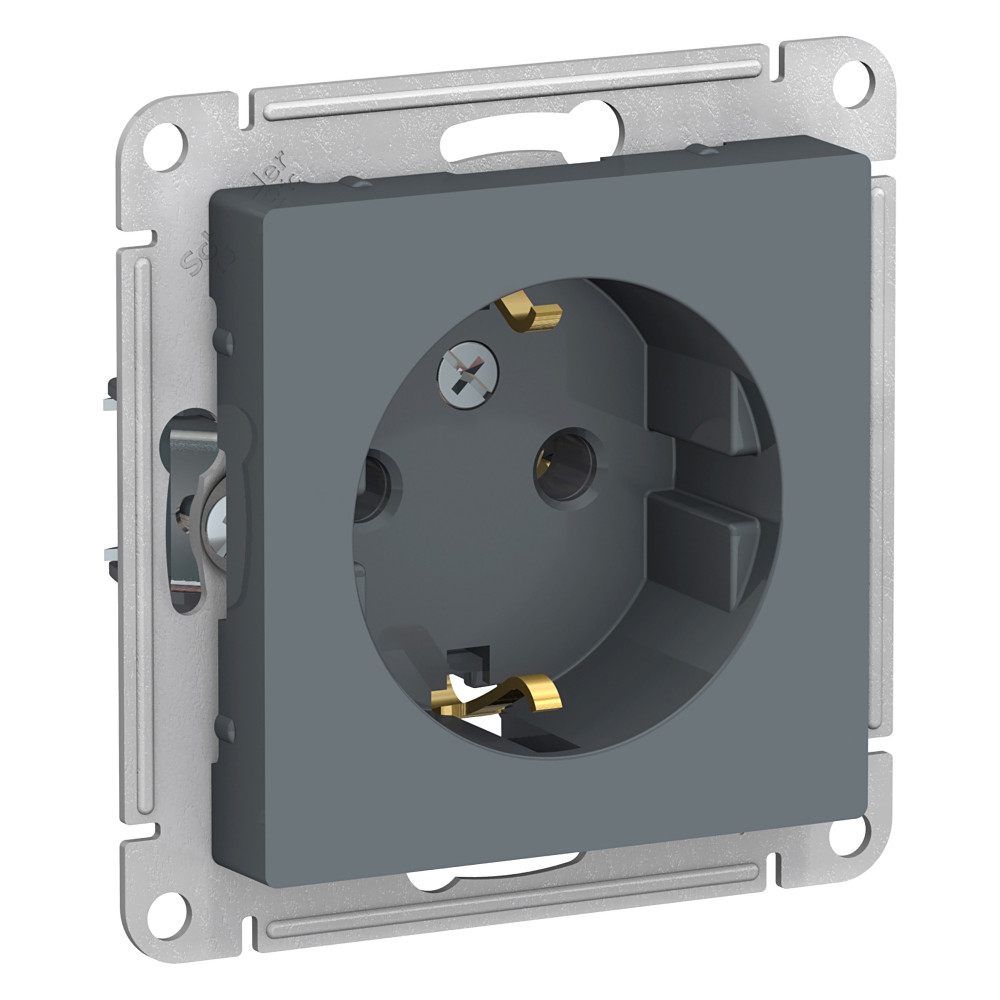 Systeme Electric AtlasDesign Грифель Розетка с/з, 16А, механизм