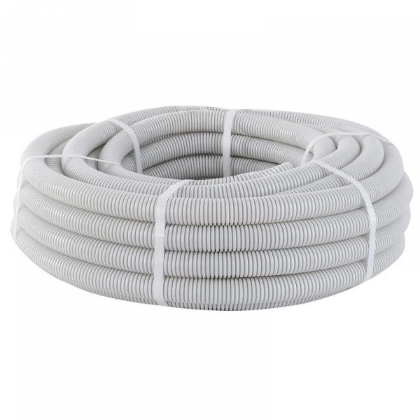 EKF PROxima Труба гофр. ПВХ Plast с зондом d25мм (10м.)