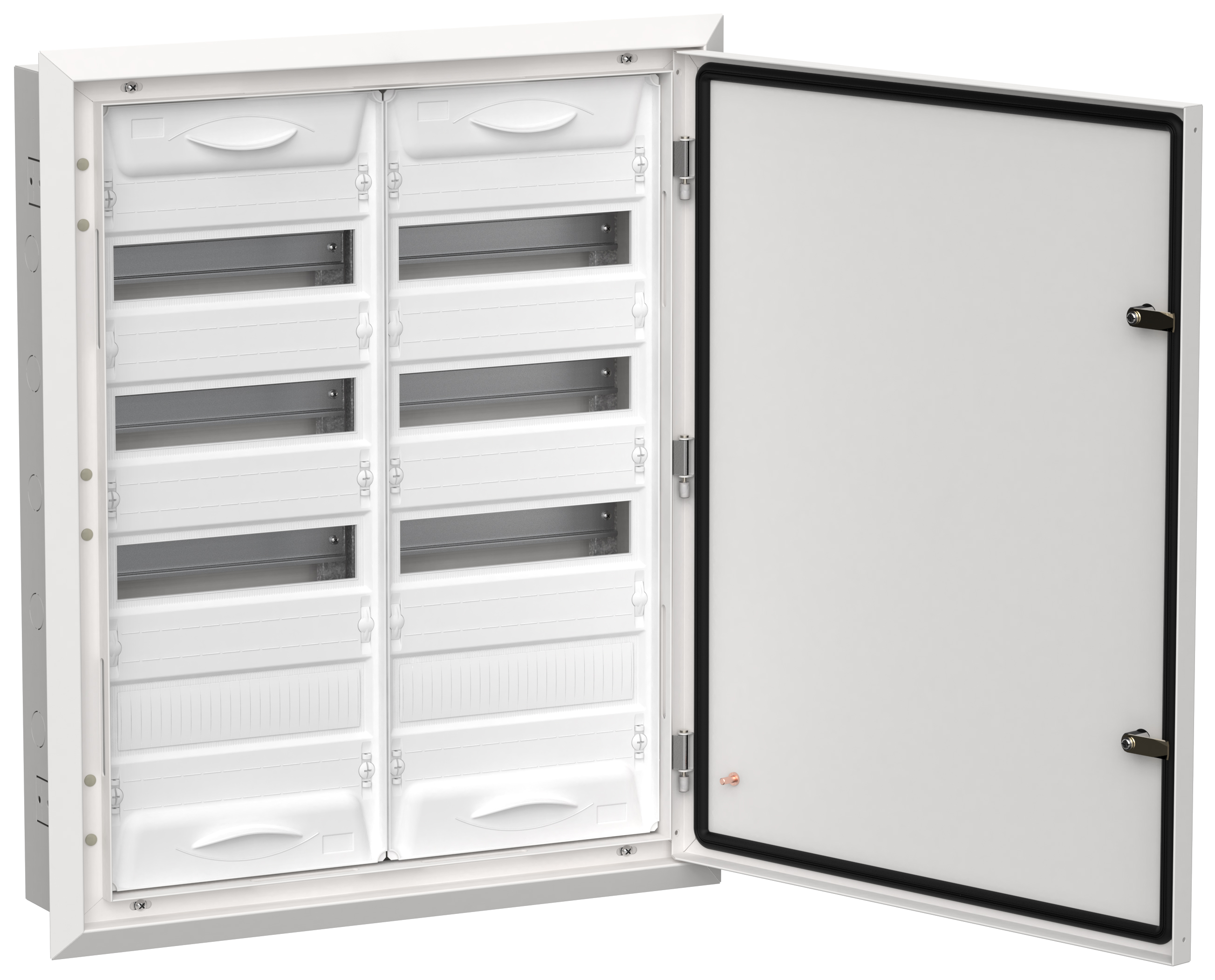 IEK TITAN 5 Корпус мет. ЩРв-96 (2х48) 755х625х130 IP31 бел