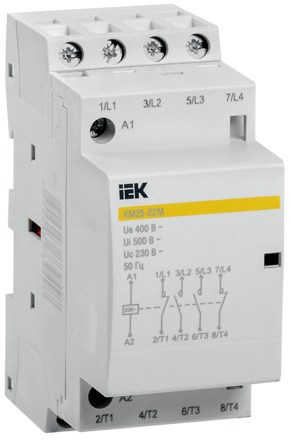 IEK KARAT Контактор модульный КМ25-22М AC