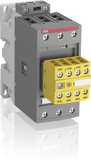 ABB Контактор AFS40-30-22-13 для систем безопасности, с универсальной катушкой управления 100-250В AC/DC