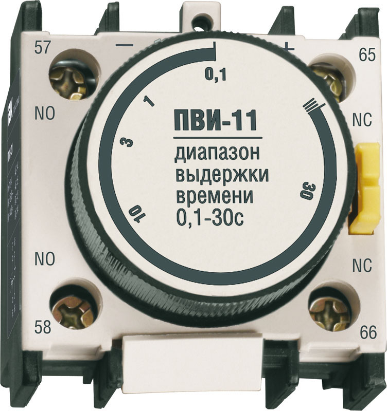 IEK Приставка ПВИ-11 задержка на вкл. 0,1-30сек. 1з+1р