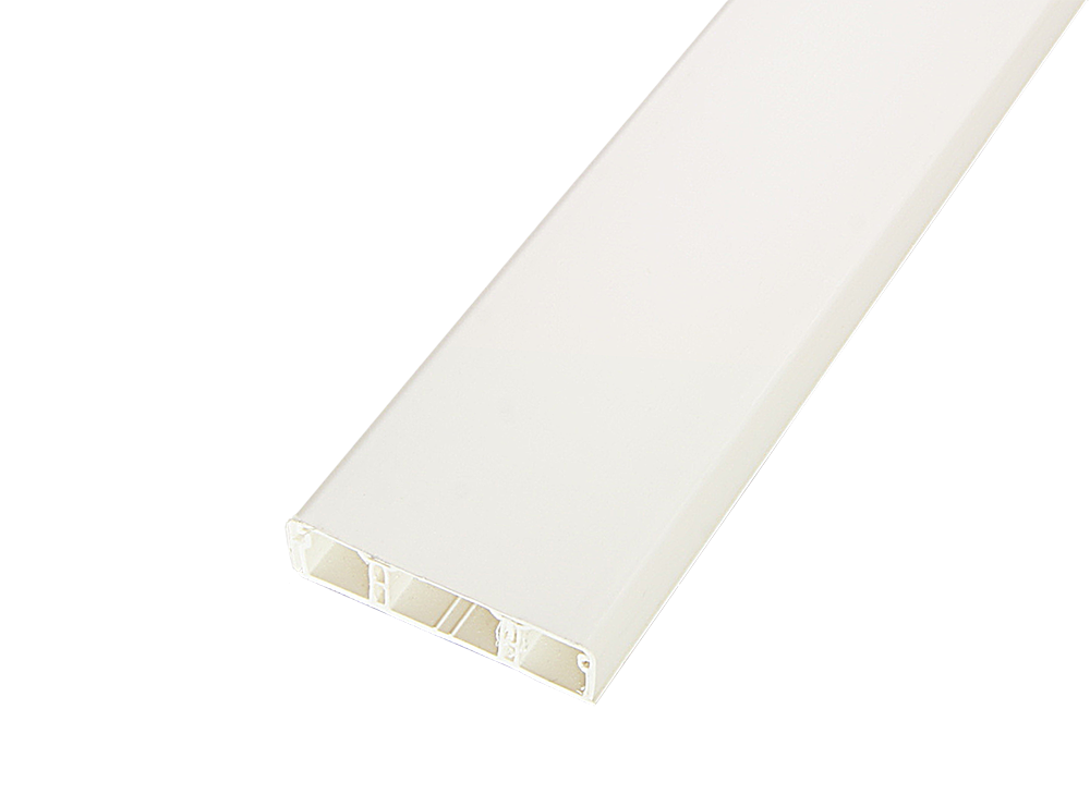SPL Мини-плинтус 60x16 мм 3 секции длина 2 м белый (030026 - SPL - 060001S)