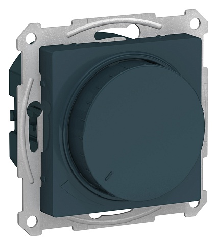 Systeme Electric AtlasDesign Изумруд Светорегулятор (диммер) поворотно-нажимной, 315Вт, мех.