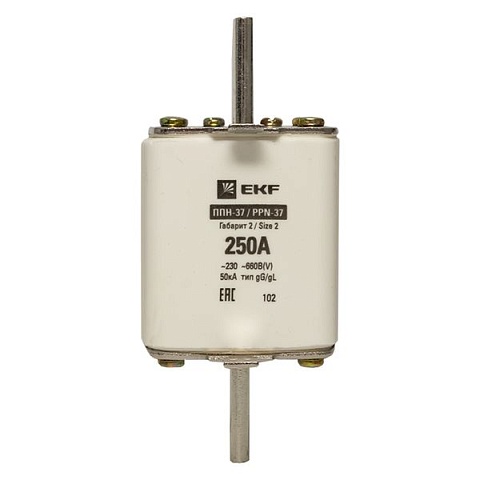 EKF PROxima Плавкая вставка ППН-37 400/250А габарит 2