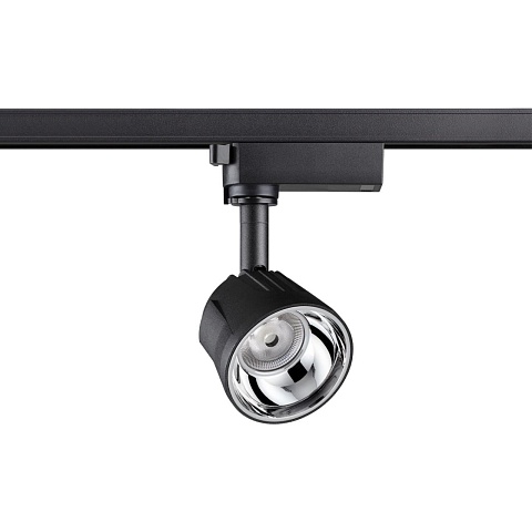 Novotech 358709 PORT NT21 066 черный/хром Однофазный трековый светодиодный светильник IP20 LED 4000K 10W 100-265V KNOF