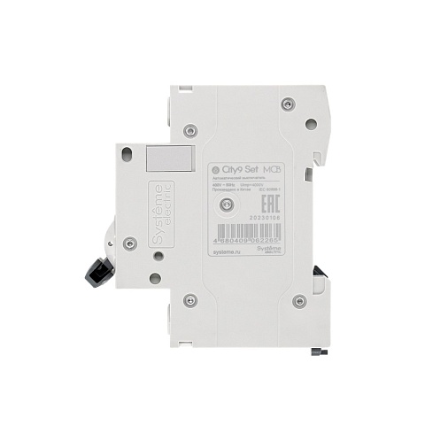 Systeme Electric City9 Set Автоматический выключатель (АВ) С 25А 2P 4.5kA 230В
