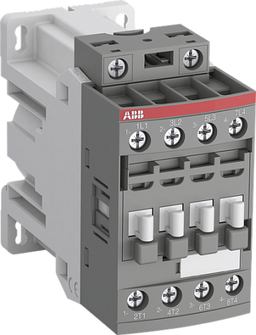 ABB Контактор AF16Z-22-00-30 с катушкой управления 24 В DC для подключения к ПЛК