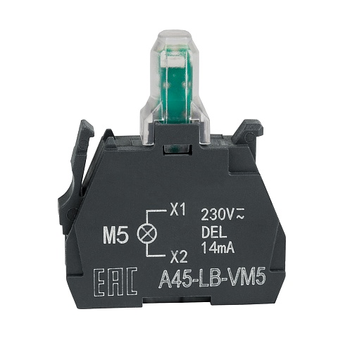 КЭАЗ Световой блок OptiSignal D22 A45-LB-VM5 желтый 230-240VAC ZBVM5