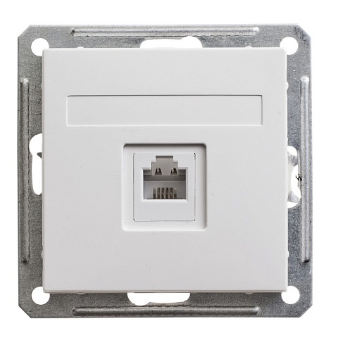 Systeme Electric Wessen 59 Бел Розетка ТЛФ 1-ая RJ11
