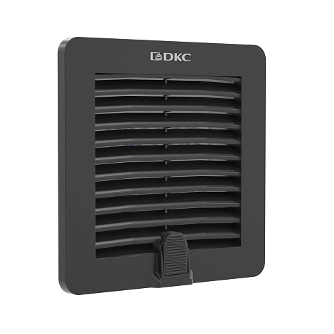 DKC Вентиляционная решетка с фильтром RF 150x150 мм, IP54, RAL9005