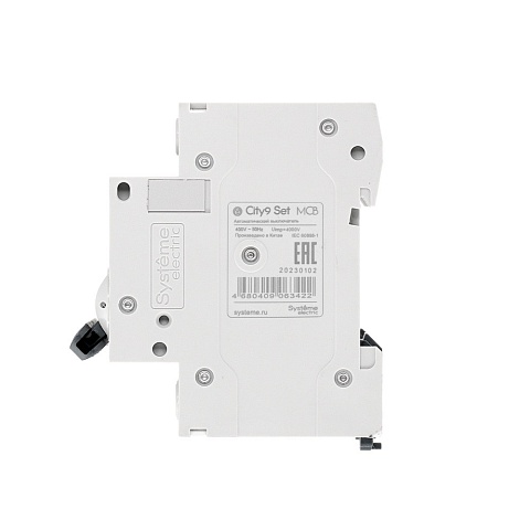 Systeme Electric City9 Set Автоматический выключатель (АВ) B 63А 4P 4.5kA 400В