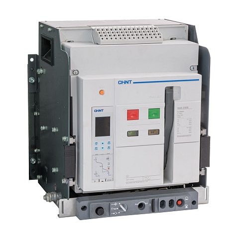 CHINT Воздушный авт. выкл. NA8-2500H-630M/4P стац.,630А, 85кА, тип M,  DC220В (R)
