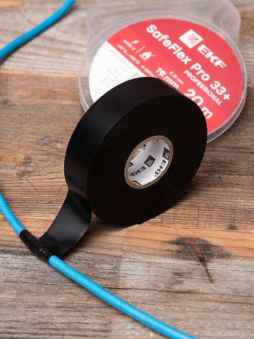 EKF PROxima Изолента ПВХ 19мм 20м серии SafeFlex Pro 33+