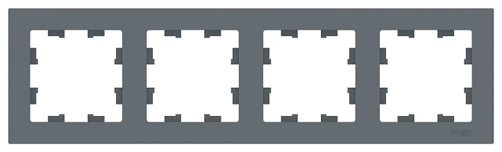 Systeme Electric AtlasDesign Грифель Рамка 4-ая, универсальная