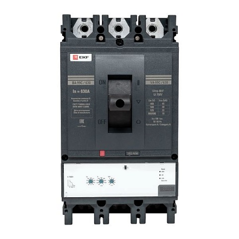 EKF PROxima Автоматический выключатель ВА-99C (Compact NS) 630/630А 3P 45кА