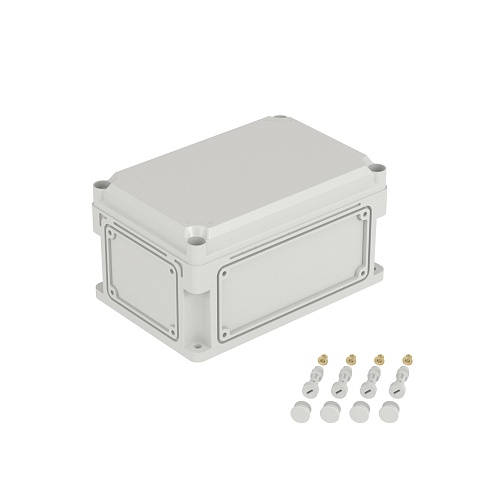 DKC Корпус RAM box без МП 300х200х160 мм, с фланцами, непрозрачная крышка высотой 35 мм, IP67