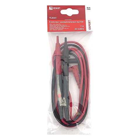 EKF Комплект измерительных щупов TL3001 (1м)(20AWG) Expert