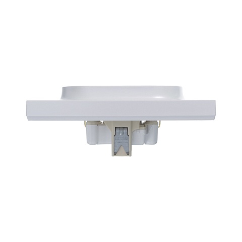 Systeme Electric AtlasDesign Жемчуг Розетка с/з двойная, 16А, в сборе