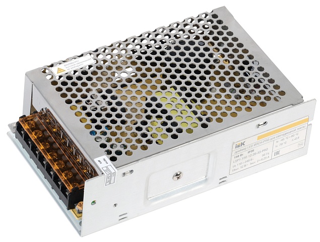 IEK Драйвер LED ИПСН-PRO 150Вт 12 В блок - клеммы IP20