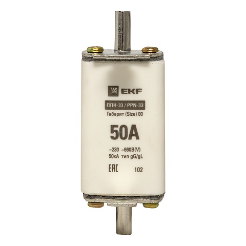 EKF PROxima Плавкая вставка ППН-33 160/ 50А габарит 00