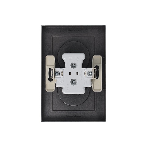 Systeme Electric AtlasDesign Мокко Розетка б/з двойная, 16А, в сборе