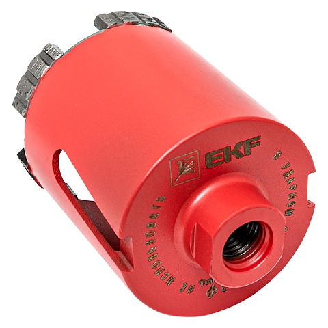 EKF Коронка алмазная Turbo Fast 68 DCH-68TRB Laser M16 Expert