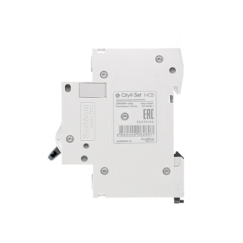 Systeme Electric City9 Set Автоматический выключатель (АВ) B 25А 1P 4.5kA 230В