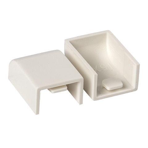 EKF PROxima Заглушка (15х10) (4 шт) Plast Белый