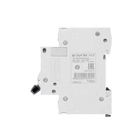 Systeme Electric City9 Set Автоматический выключатель (АВ) B 16А 2P 4.5kA 230В