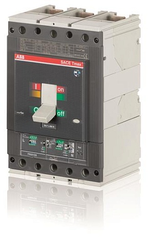 ABB Выключатель автоматический T5N 630 PR221DS-LS/I In=630 3p F F