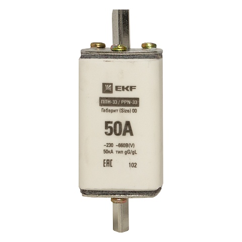 EKF PROxima Плавкая вставка ППН-33 160/ 50А габарит 00