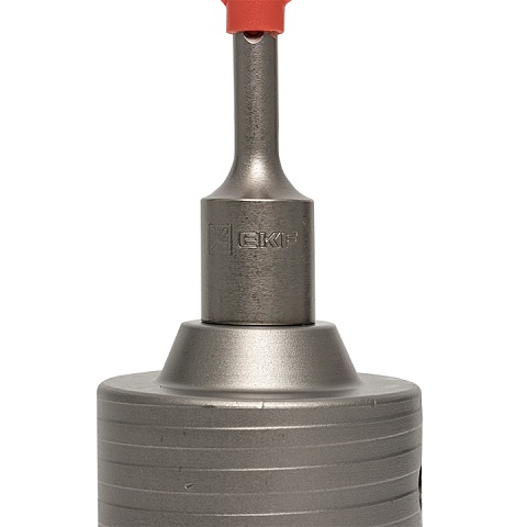 EKF Basic Коронка буровая по бетону с оснасткой TCT-72 М22 SDS-plus Master