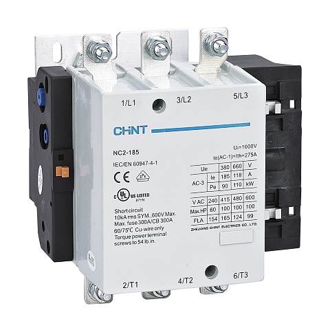 CHINT Контактор NC2-185 185A 110В/АС3 50Гц (R)