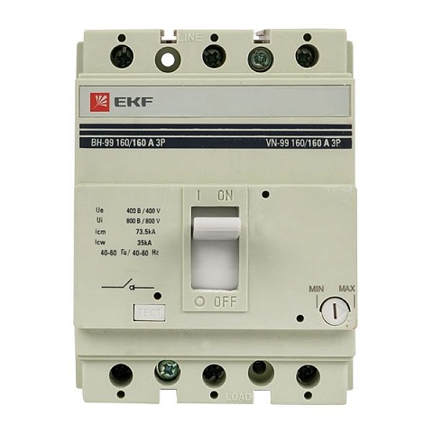 EKF PROxima Выключатель нагрузки ВН-99 160/160А 3P