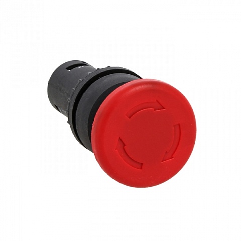 EKF PROxima Кнопка SW2C-11MZ поворотная красная NO+NC Грибок