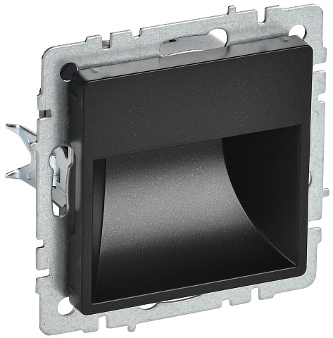 IEK BRITE BASE Черный Подсветка LED встр. ПЛ20-БрЧ