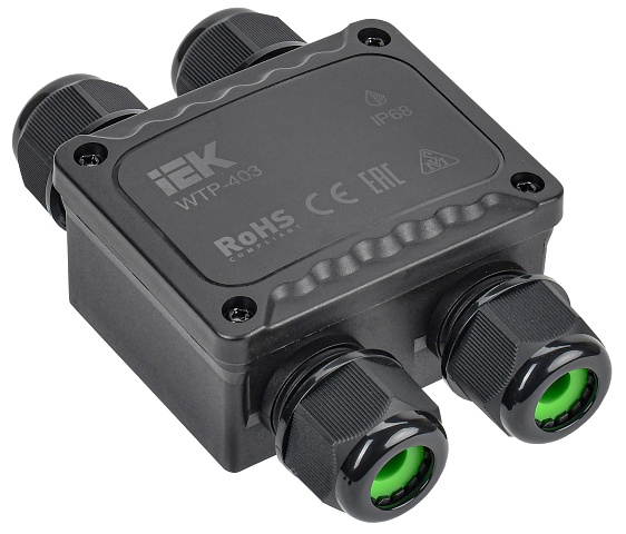 IEK Коробка распределительная герметичная WTP-403 4 ввода IP68