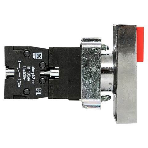 EKF PROxima Кнопка LAY5-BW8465 "I-O" прямоугольная 230В NO+NC